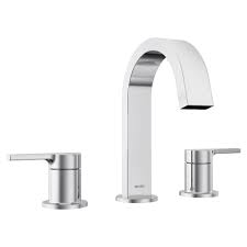 moen avri chrome widespread 2 handle