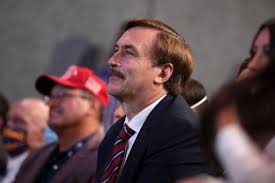 Mike lindell, 59, was previously married to karen dickey with whom he shares four children: Minnesota Gop Chair Hints That Mypillow Ceo Mike Lindell Could Be Governor Pick Bring Me The News