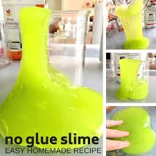 how to make slime without glue little
