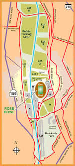Rose Bowl Stadium Maps La Galaxy