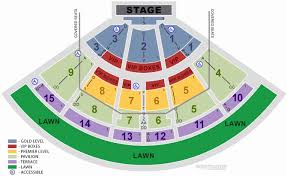 Organized Shoreline Amphitheatre Seating Chart Seat Numbers
