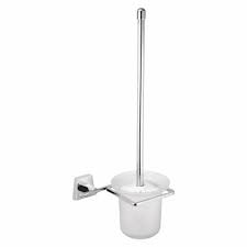 Krm Silver Toilet Brush And Holder