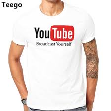 Voa's first broadcasts the news may be good or bad, we shall tell you. New Design Youtube T Shirt Broadcast Yourself Printed Cotton Fashion Top Tee Summer Short Sleeve Men S Clothing Plus Size S 3xl T Shirts Aliexpress