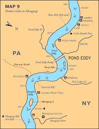 Upper Delaware River Depth Charts Best Picture Of Chart