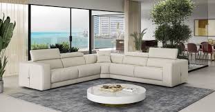 leather sectional recliners