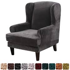 wing chair covers arm chair cover