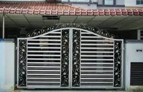 modern stainless steel home main gate