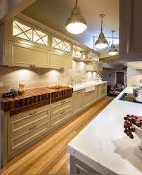kitchens with butcher block counters