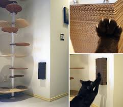 Modern Wall Hanging Cardboard Cat