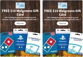 get 10 walgreens gift cards free