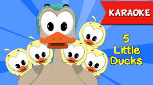 Five Little Ducks [KARAOKE] | Nhạc Thiếu Nhi Hay | Bé Học Tiếng Anh Qua Bài  hát - YouTube