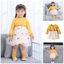 IVN55 Size80-110 (6-18kg) Đầm cho bé gái 1 tuổi đến 3 tuổi Freeship Hàng  Quảng Châu Thời trang trẻ em - Đầm bé gái