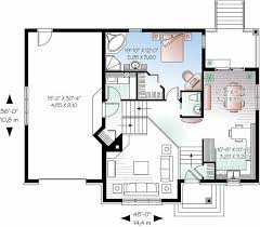 The middle level of the house plan often contains the living and dining area, the upper level holds the bedrooms, and the lower lever typically features a finished family room and garage. Split Level House Plans Home Design 3266