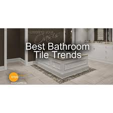the best bathroom tile trends