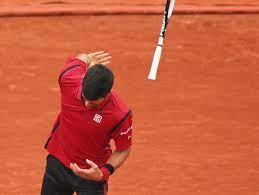 Novak Djokovic Racket Throw Nearly Costs Him French Open