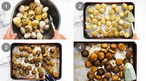 Here is how to make these. Garlic Butter Roasted Mushrooms Recipetin Eats
