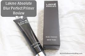 lakme absolute blur perfect primer review