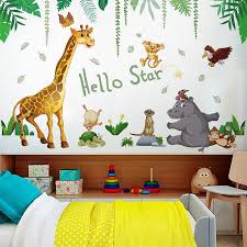 Safari Room Decor Wall Stickers