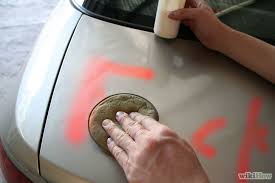 Get Spray Paint Or Graffiti Off A Car