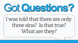 are there only three sins what are