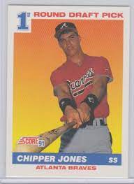 Sports card collecting communities apps net54 1991 Score 671 Chipper Jones Atlanta Braves Rookie Card Mint Condition Ships In New Holder At Amazon S Sports Collectibles Store