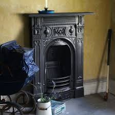 Victorian Small Cast Iron Fireplace