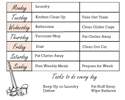 Somebodys Girl Young And In Love Sanity Saving Chore Chart