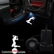 2x Car Door Sexy Girl Logo Welcome Lamp Led Laser Projector