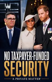 NO ROYAL RETURN TICKET—AND NO TAXPAYER-FUNDED SECURITY Prime Minister Andy Burnham has made his position clear as Prince Harry and Meghan prepare to return to Britain with Archie and Lilibet: “This is