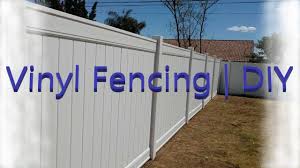 Installing a vinyl fence is a great way to beautify your property and increase its value. Vinyl Fencing Diy Youtube