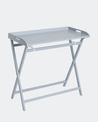 Folding laptop stand holder portable study table bed foldable computer desk. Dunnes Stores Grey Felix Foldable Desk