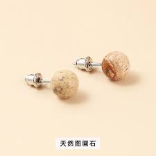 10pairs natural stone earrings healing