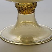 blown murano glass vase from venini