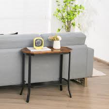 Side Sofa End Table Stable Steel Frame
