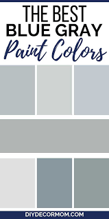 Most Popular Blue Gray Paint Colors