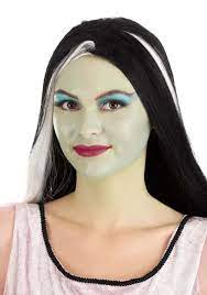 lily munster makeup set uni black green blue one size fun costumes