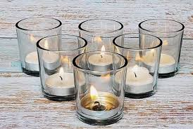 Clear Glass Votive Candle Holders Bulk