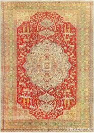 red antique turkish keysari rug