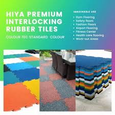 outdoor rubber floor tiles at rs 193 sq