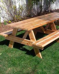 Picnic Table Forest Trek Woodwork