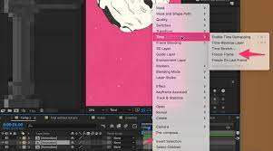 how to freeze frame in after effects 7