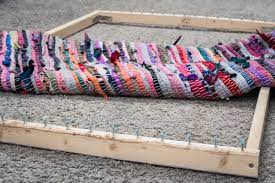 how to make a rag rug loom ehow