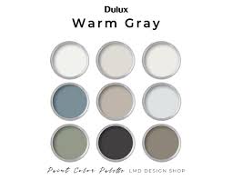 Dulux Warm Gray Paint Color Palette