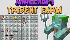 You can repair the trident with a crafting table or a 2×2 sized crafting grid, which helps to remove the enchantment. Fastest Way To Get Trident In Minecraft Minecraft News