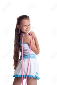 See more ideas about teen models, young models, child models. Young Teen Gymnast Posing With Skipping Rope Isolated Stock Photo Picture And Royalty Free Image Image 15070378