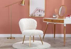 Enjoy free shipping on most stuff, even big stuff. Mercer41 Hazel Dining Chairs Plush Upholstery Gold Metal Legs Wayfair