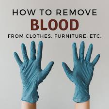 blood stains out of clothes and fabric