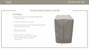 Outdoor Bar Stool Covers Patio Bar