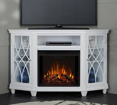 real flame corner electric fireplace