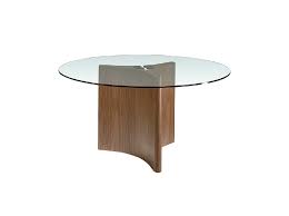 Dining Table With Tempered Glass And
